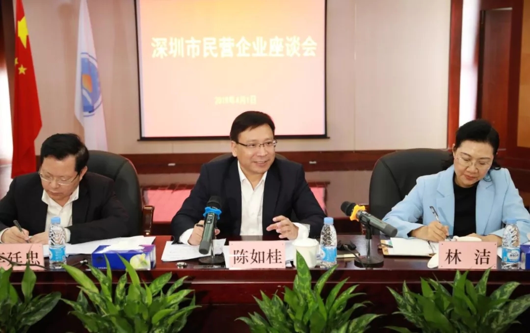 陈如桂市长与朗华等民营企业面扑面座谈 - 朗华要闻 - 深圳市朗华供应链效劳有限公司