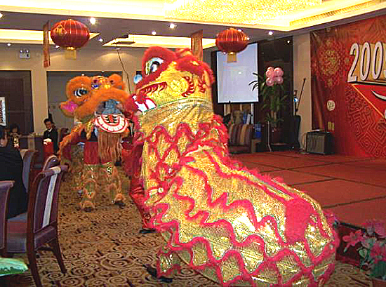 我司举行朗华2008年度员工总结大会及2009年新春晚会 - 朗华要闻 - 深圳市朗华供应链效劳有限公司