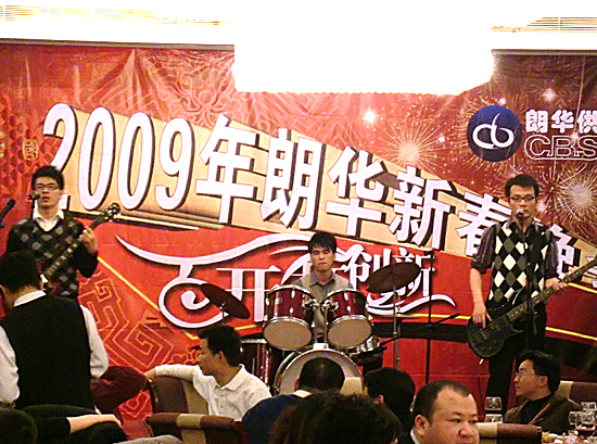 我司举行朗华2008年度员工总结大会及2009年新春晚会 - 朗华要闻 - 深圳市朗华供应链效劳有限公司