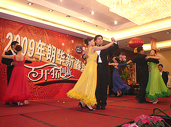我司举行朗华2008年度员工总结大会及2009年新春晚会 - 朗华要闻 - 深圳市朗华供应链效劳有限公司