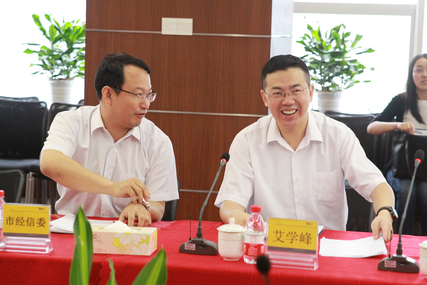 副市长艾学峰一行调研朗华 - 朗华要闻 - 深圳市朗华供应链效劳有限公司