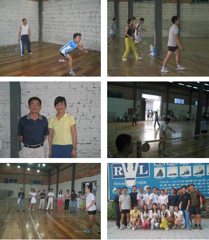 与客户羽毛球友谊赛 - 朗华要闻 - 深圳市朗华供应链效劳有限公司