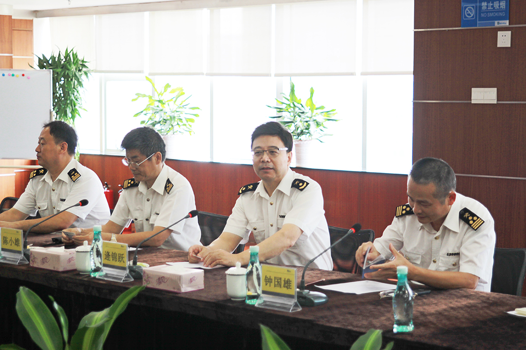 深圳湾海关逄锦跃关长一行莅临朗华调研指导 - 朗华要闻 - 深圳市朗华供应链效劳有限公司